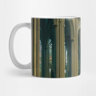 Interior of a European Cathedral Mug